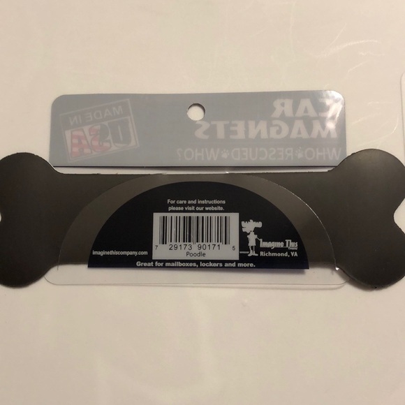 New Jersey Is For Lovers Dog Bone Car Magnet - Picture 2 of 2